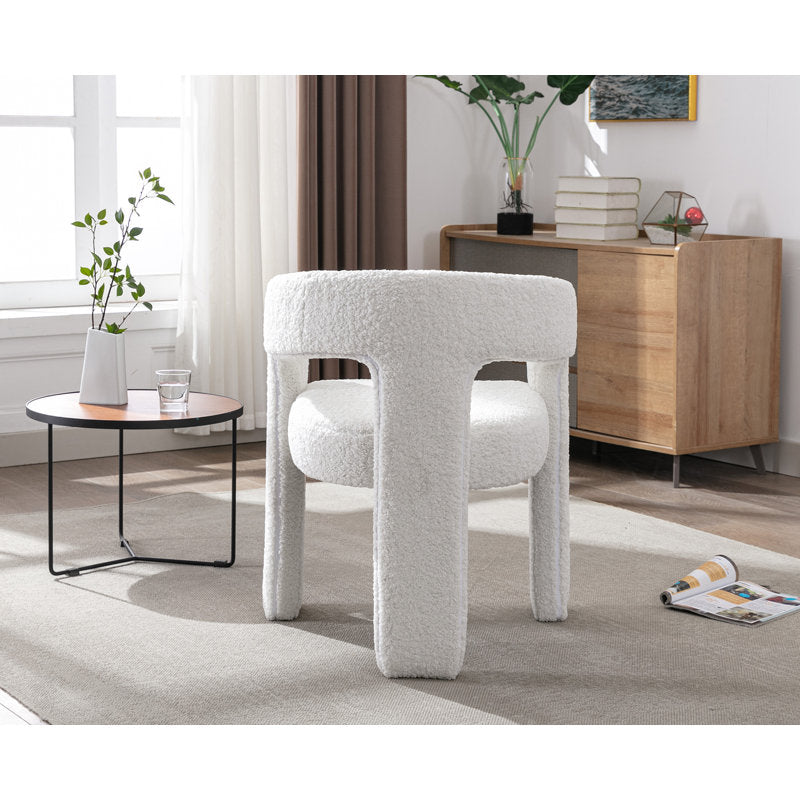 Luna Boucle Accent Chair