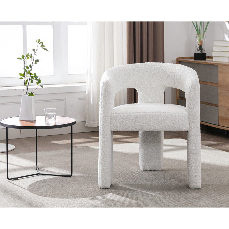 Luna Boucle Accent Chair