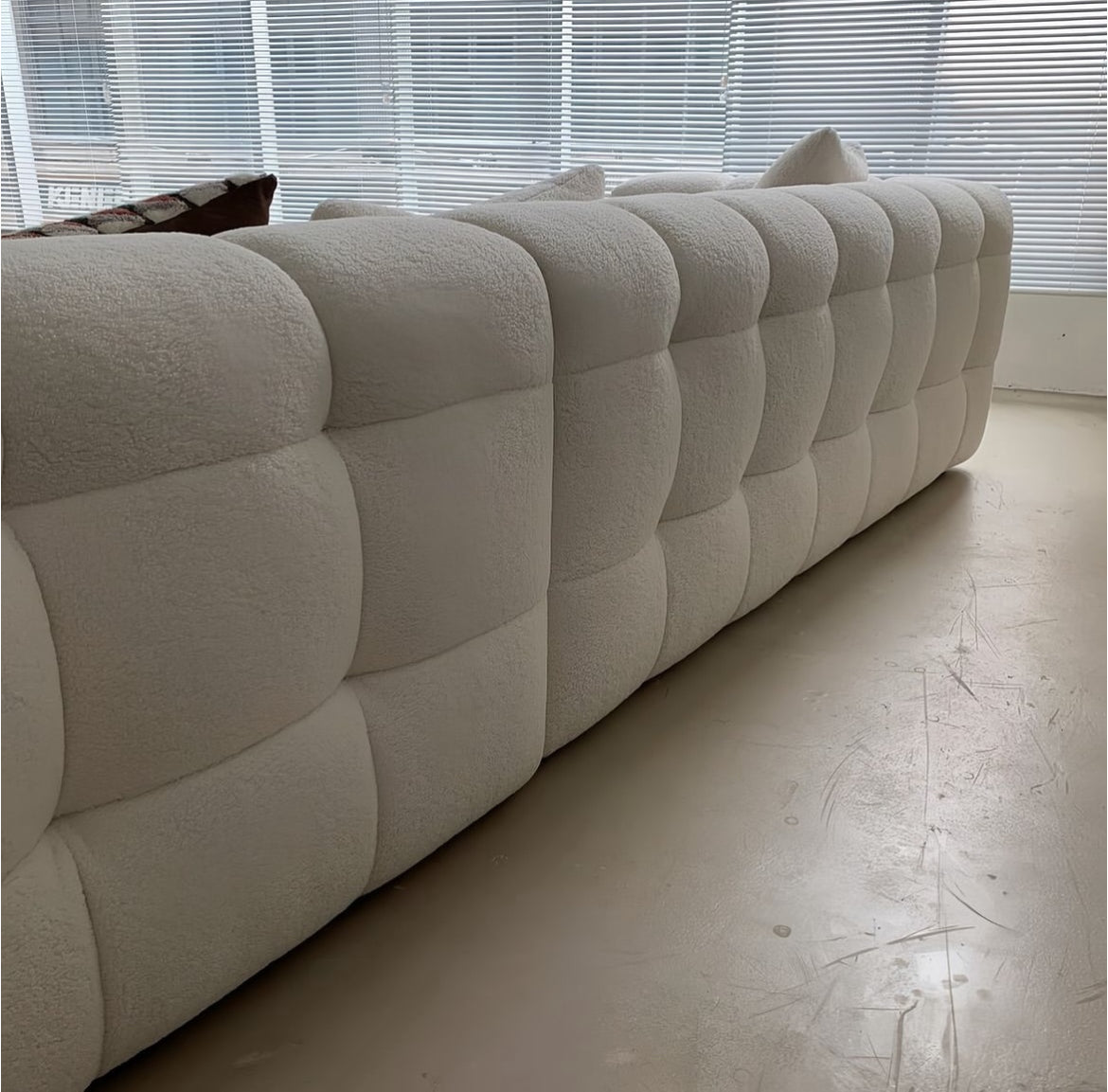 Cloud Boucle L-shaped Couch