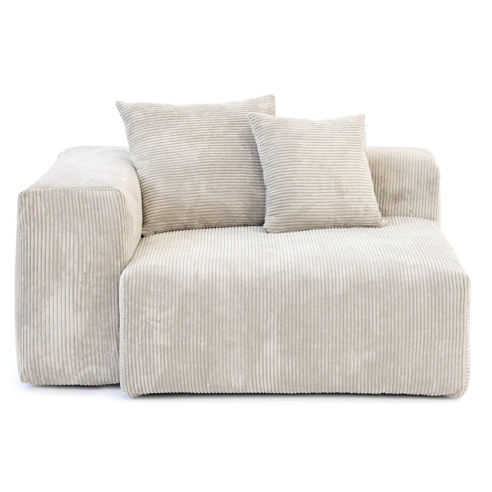 Corduroy Modular 13-Seater (Full Set) Sectional Couches