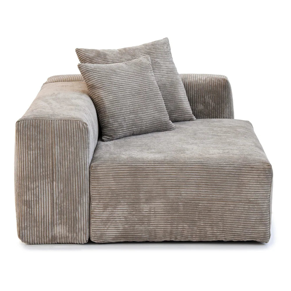 Corduroy Modular 13-Seater (Full Set) Sectional Couches