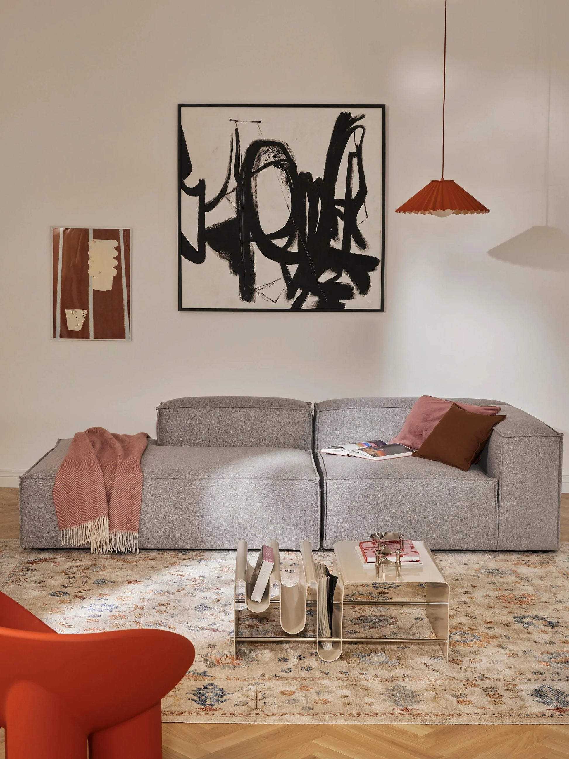 Kingston Contemporary 3-Seater Daybed Sleeper Modular Couch