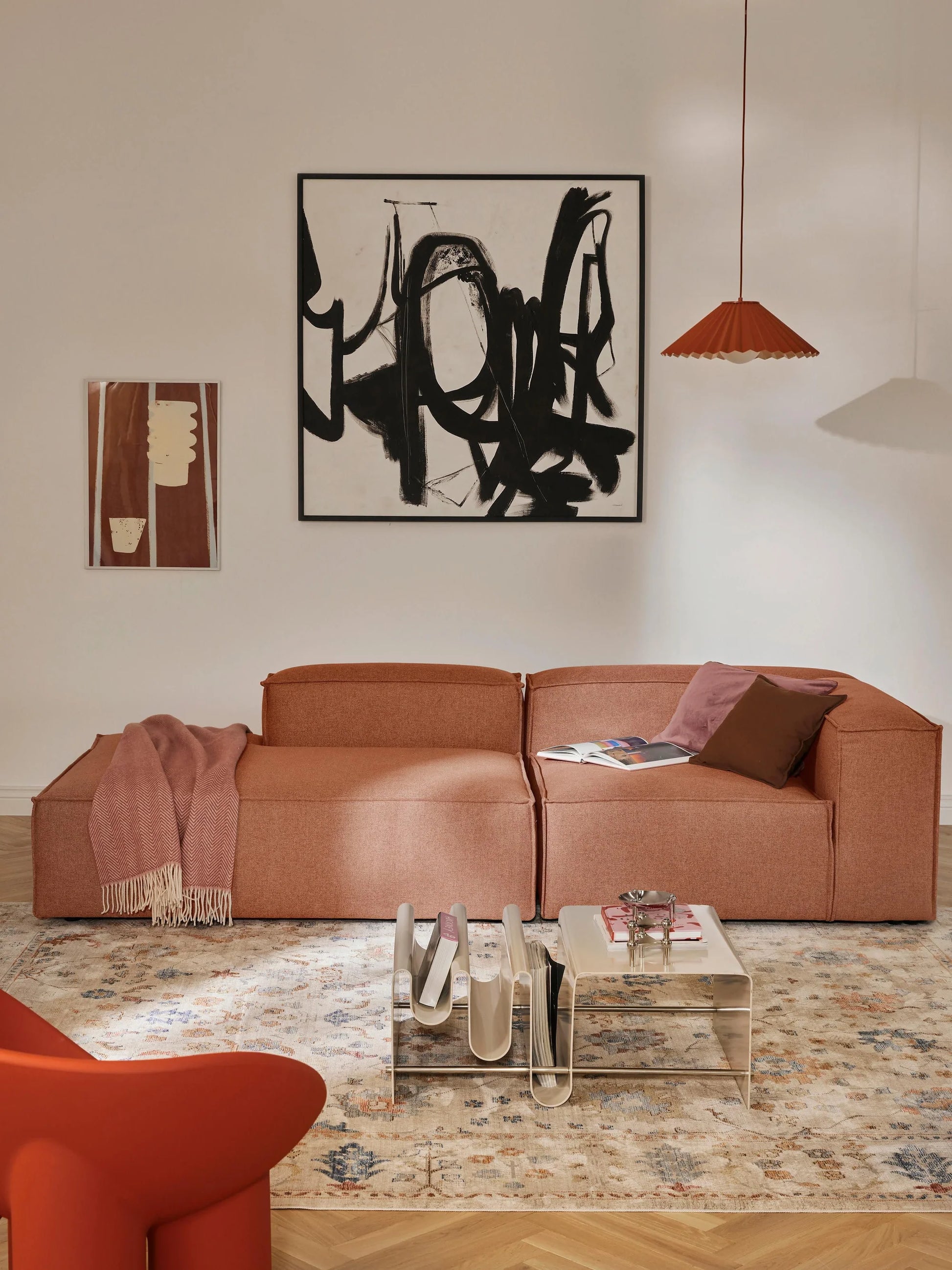 Kingston Contemporary 3-Seater Daybed Sleeper Modular Couch