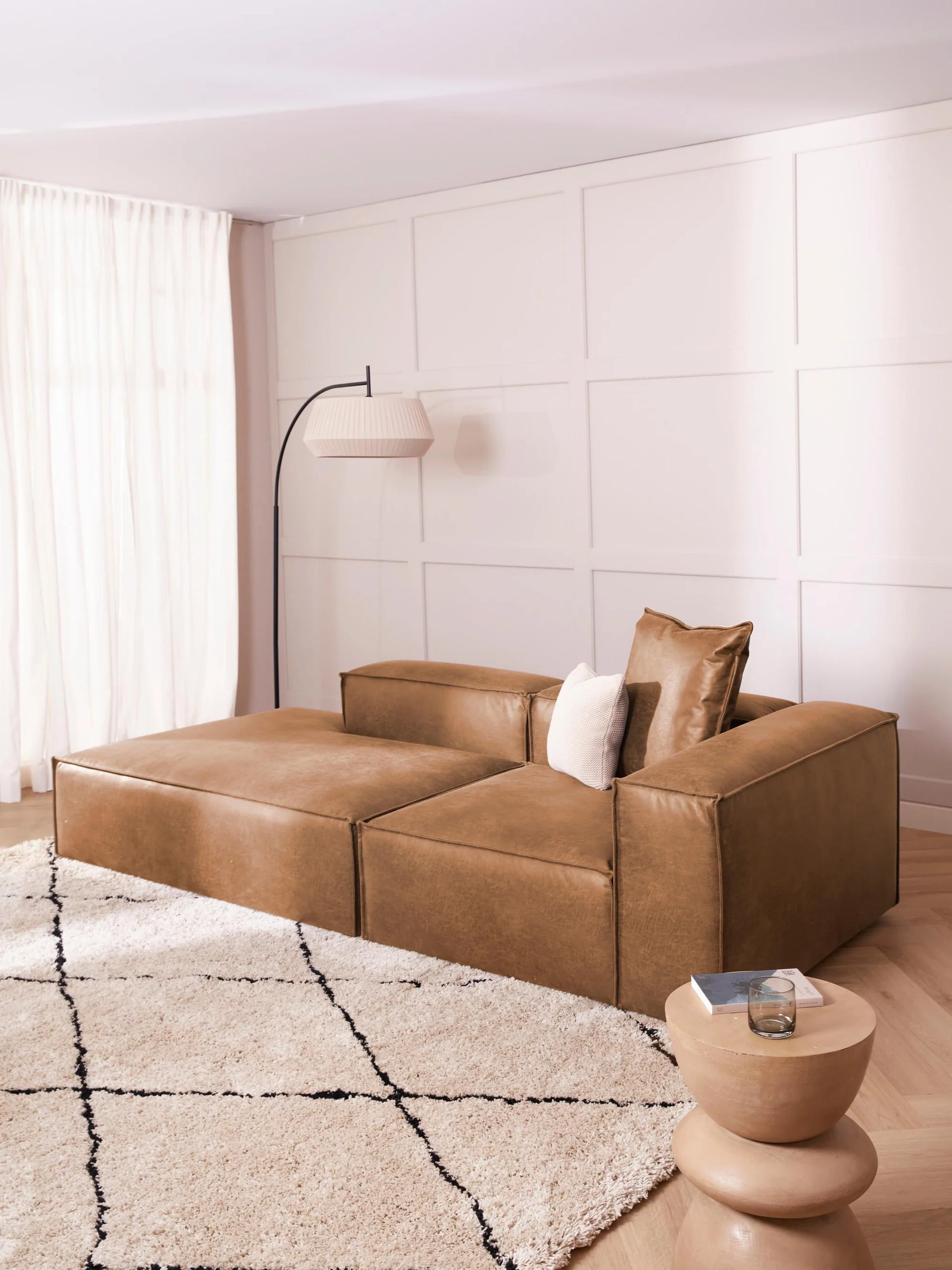 Kingston Contemporary 3-Seater Daybed Sleeper Modular Couch