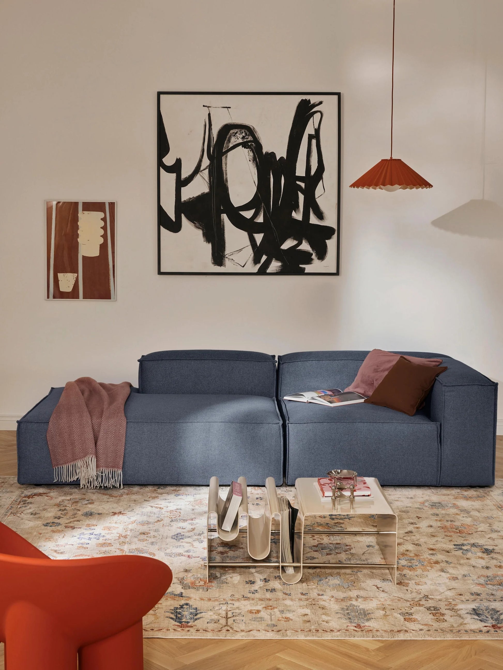 Kingston Contemporary 3-Seater Daybed Sleeper Modular Couch