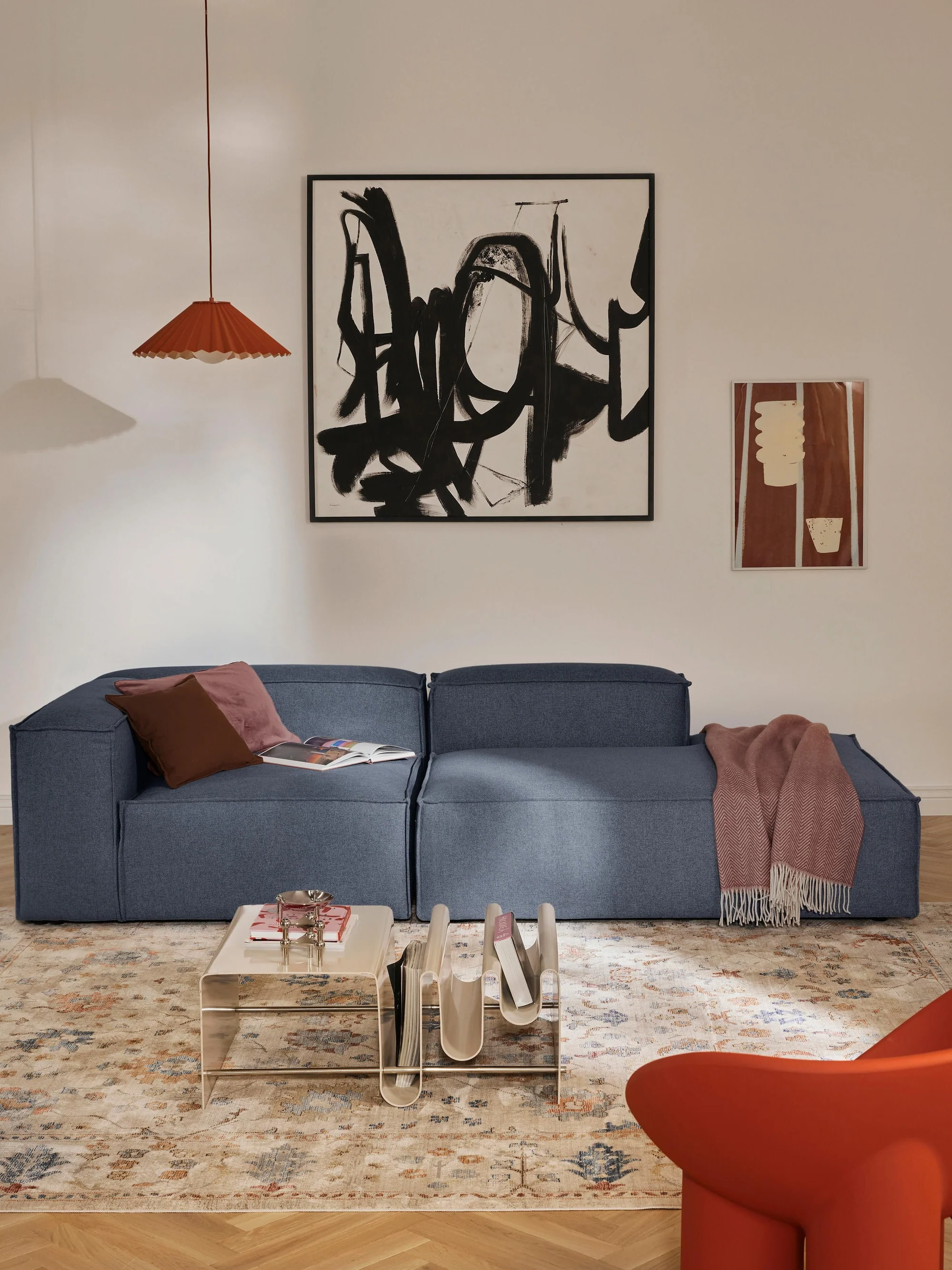 Kingston Contemporary 3-Seater Daybed Sleeper Modular Couch