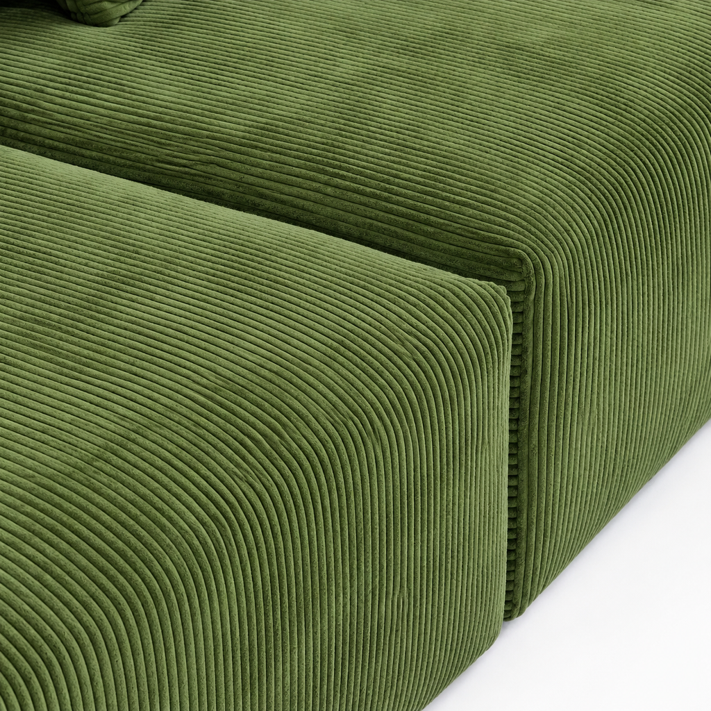 Corduroy Modular 13-Seater (Full Set) Sectional Couches